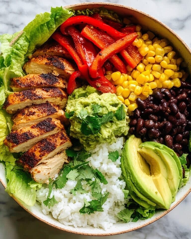 High Protein Chicken Fajita Meal Prep Bowls Recipe