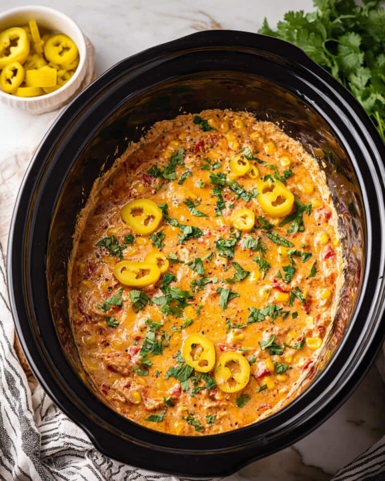 Slow Cooker Taco Dip Recipe