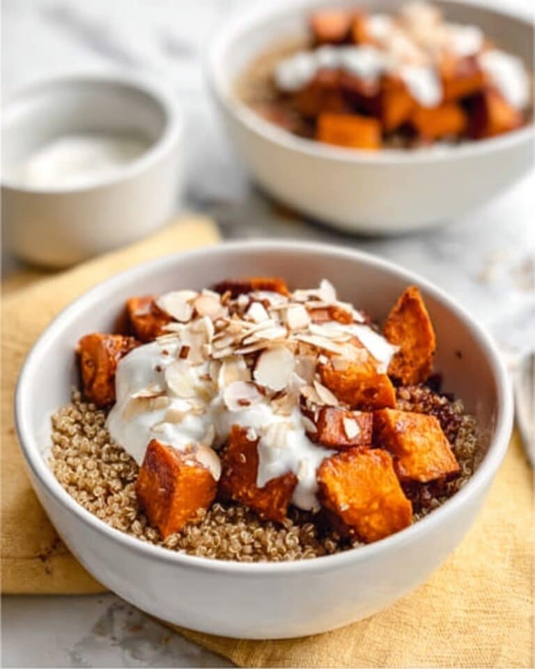 Maple Roasted Butternut Squash Yogurt Bowl Recipe