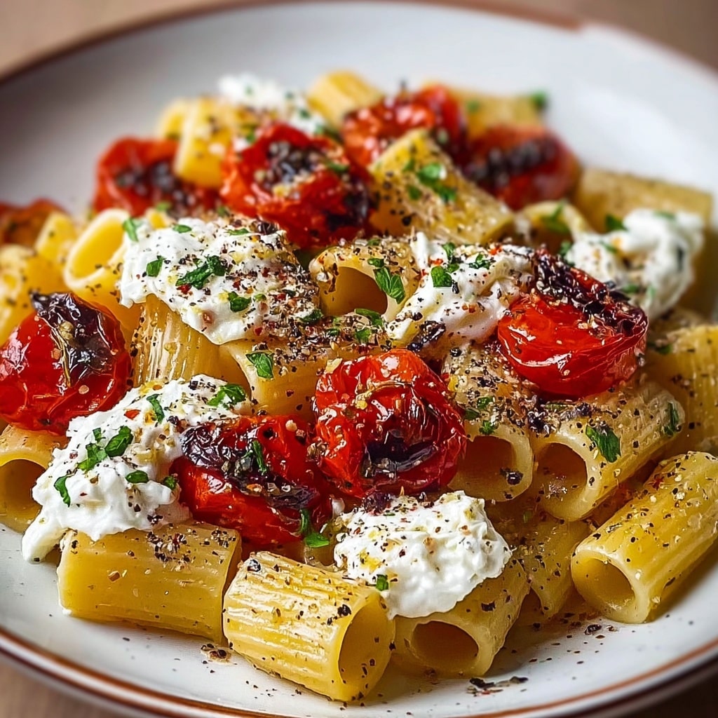 Roasted Tomato Garlic PastaIngredients Recipe - Recipe Image