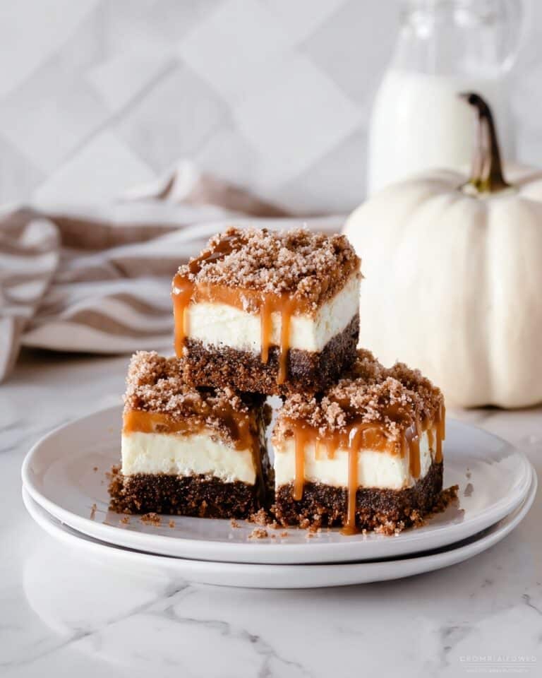 Pumpkin Cheesecake Bars with Streusel Recipe