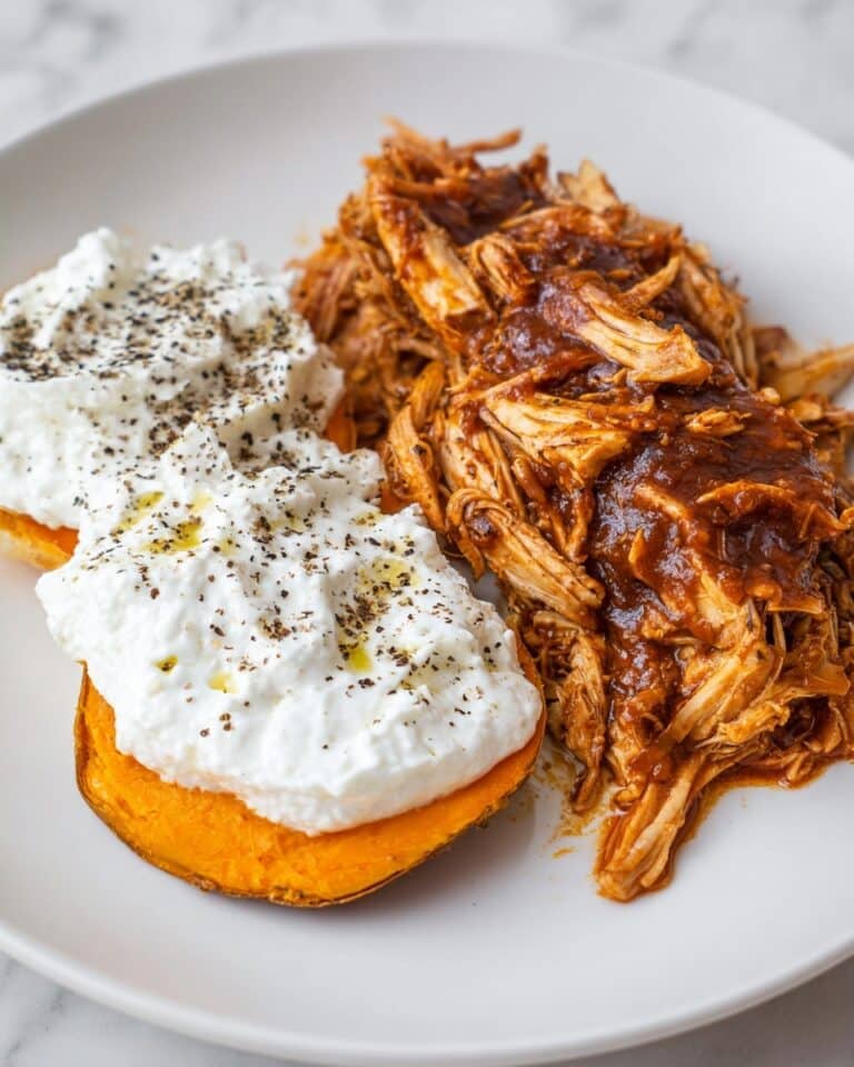 BBQ Chicken Cottage Cheese Bowl Recipe