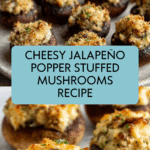 Jalapeno Popper Mushrooms Recipe