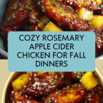 Rosemary Apple Cider Chicken Recipe