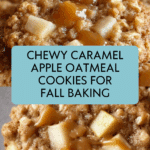 Caramel Apple Oatmeal Cookies Recipe