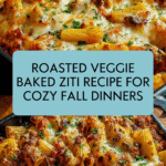 Savor the Delight of Baked Ziti with Roasted Vegetables Recipe