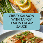 Salmon with Lemon Cream Sauce Recipe
