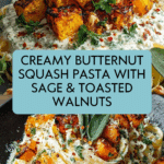 Savory Butternut Squash & Sage Pasta Recipe