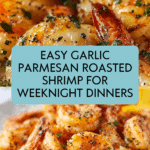 Garlic Parmesan Roasted Shrimp Recipe