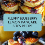 Blueberry Lemon Pancake Bites Recipe