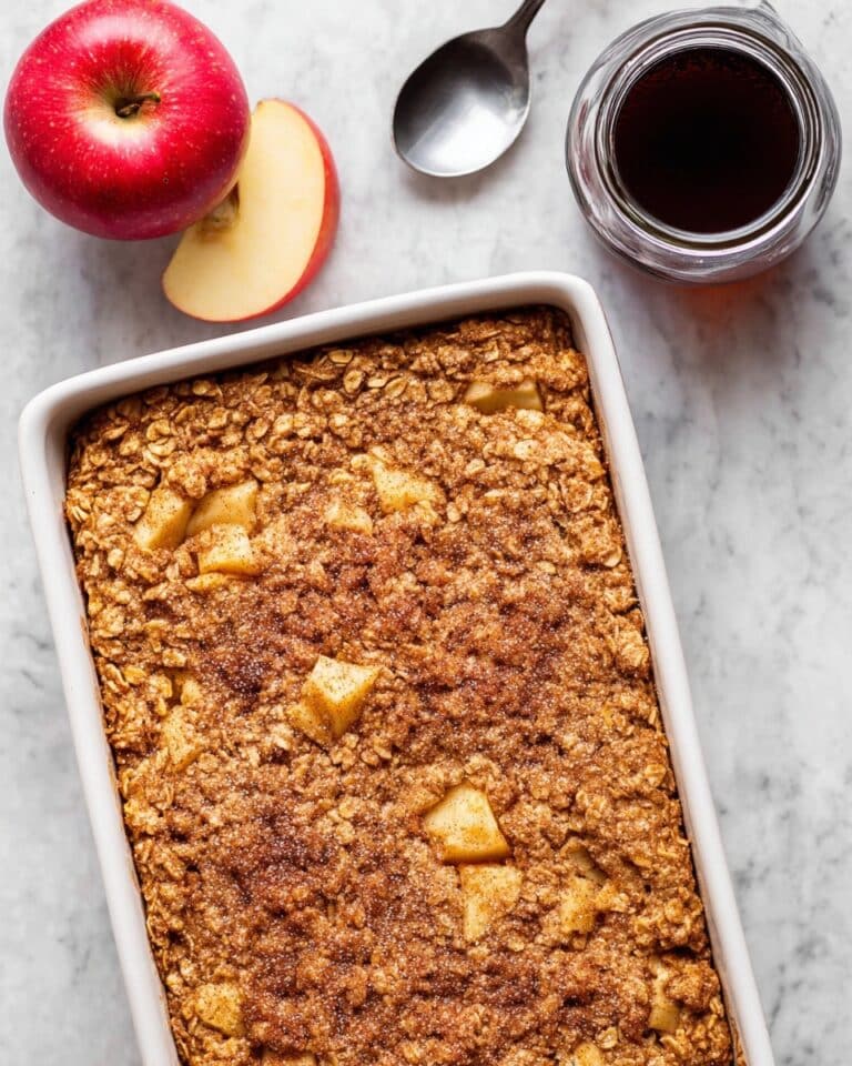 Pumpkin Apple Baked Oatmeal Recipe