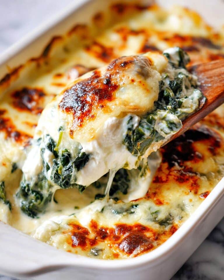 Chicken and Spinach Casserole with Cream Cheese Recipe