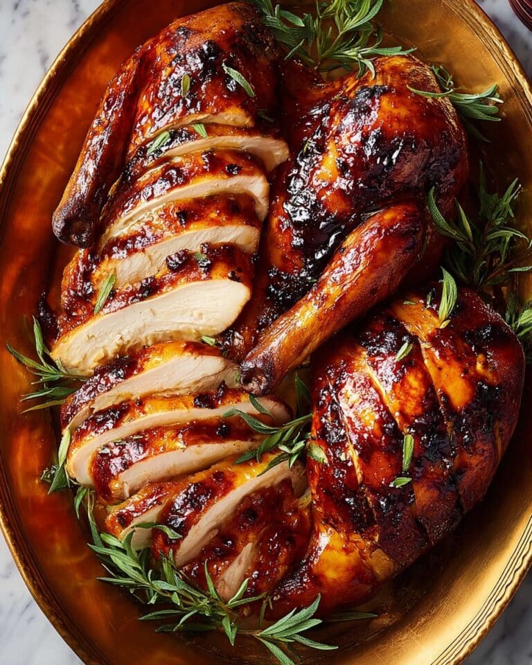 Maple Butter Glazed Oven-Roasted Turkey Recipe