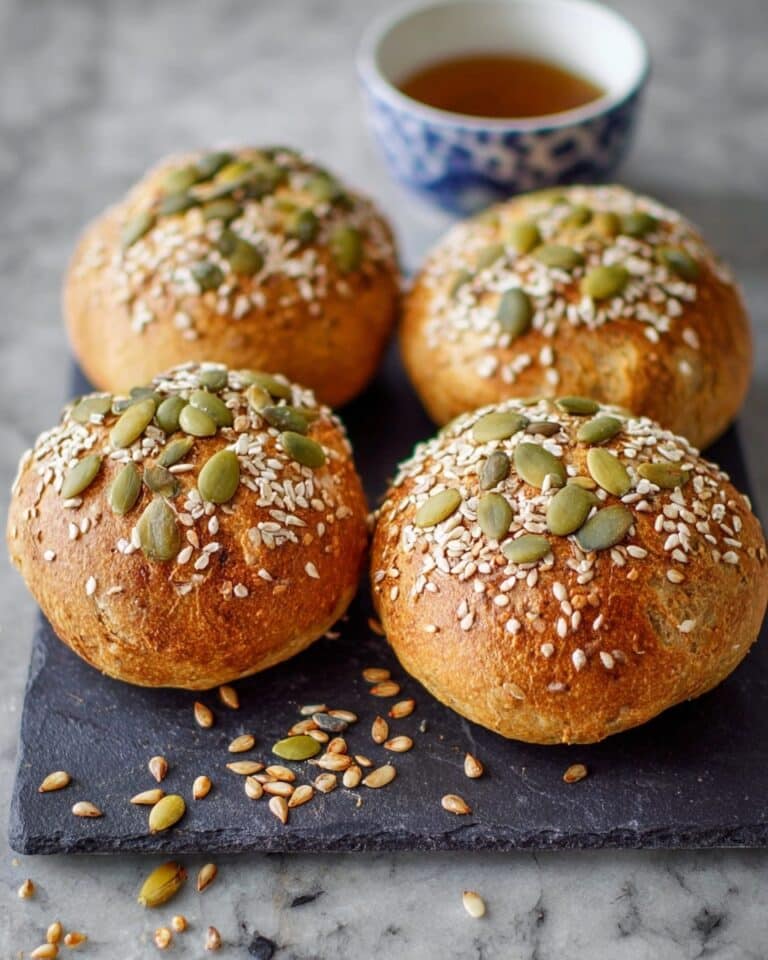 Red Lentil Bread Rolls Recipe