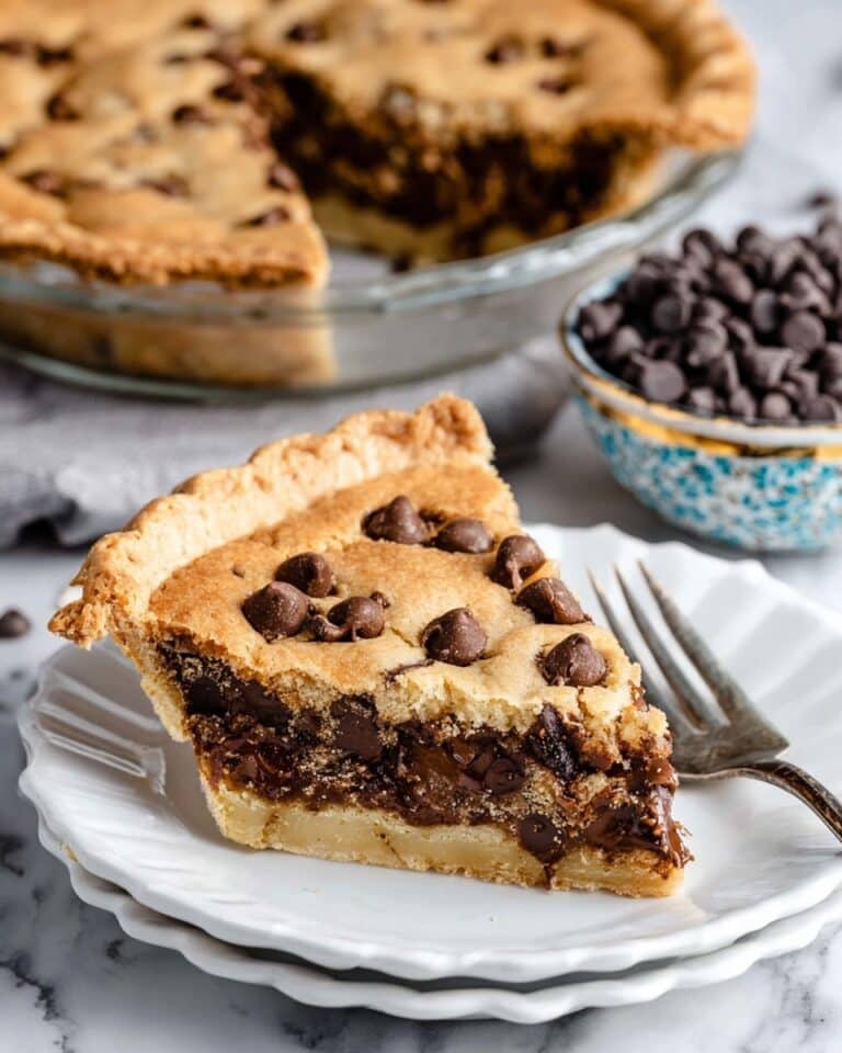 Chocolate Chip Cookie Pie Recipe