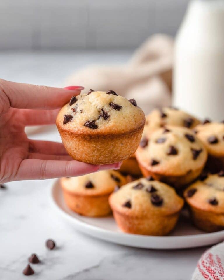 Mini Chocolate Chip Muffins Recipe