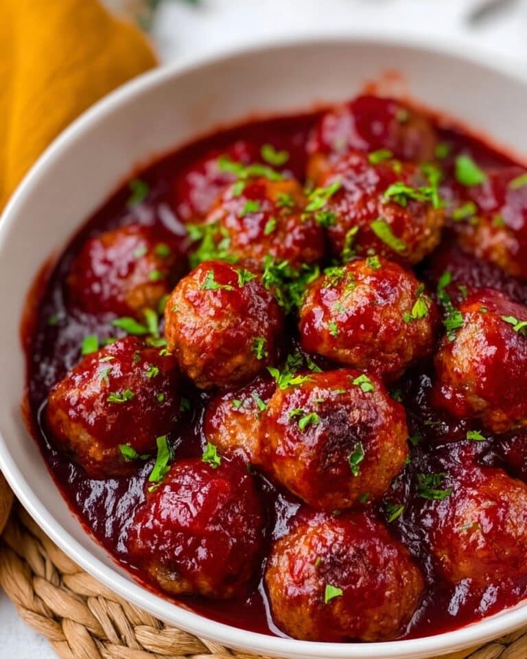 Quick Cranberry Meatballs Recipe