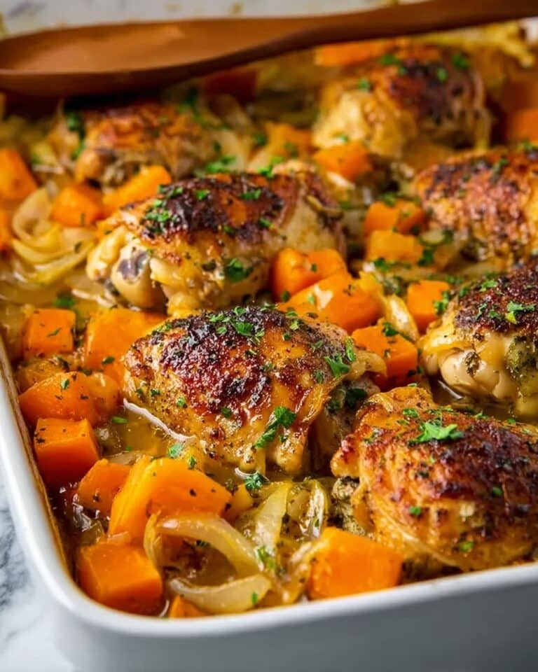 Roasted Chicken, Leek, and Butternut Squash Bake Recipe