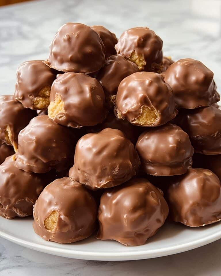 Creamy Butterfinger Balls with Chocolate Coating Recipe