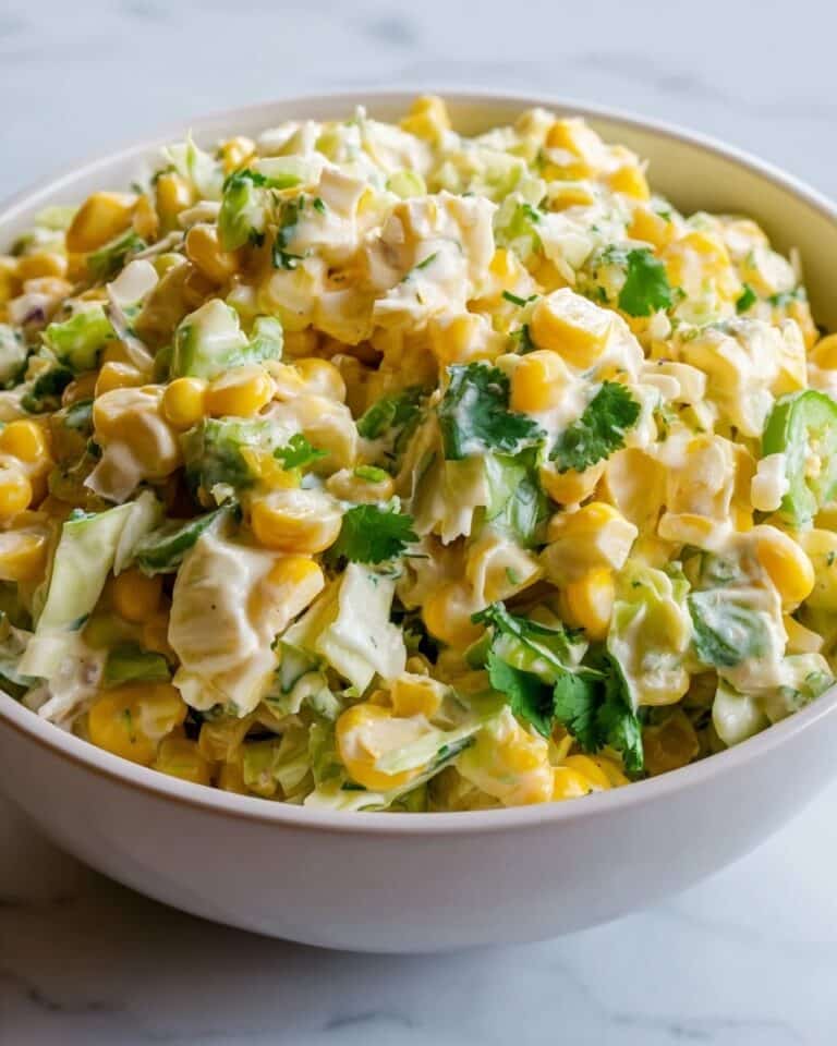 Jalapeno Corn Coleslaw: Bold and Flavorful Recipe