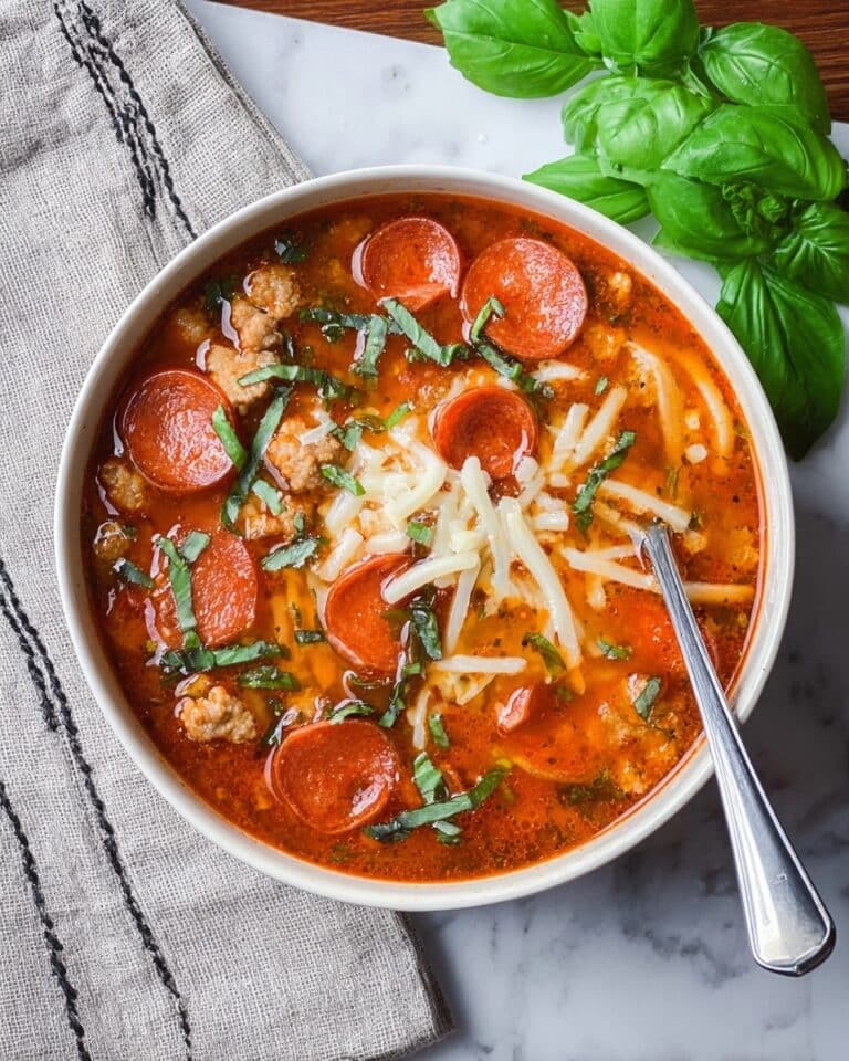 Pizza Soup Recipe