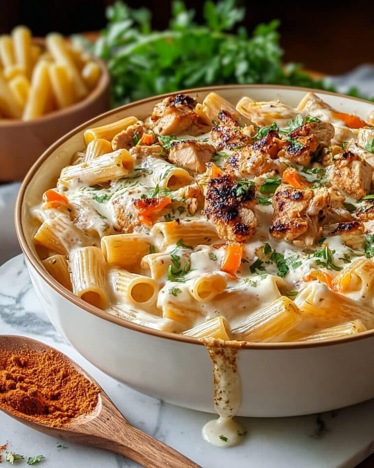 Spicy Delight: Creamy Cajun Chicken Pasta Bake Recipe
