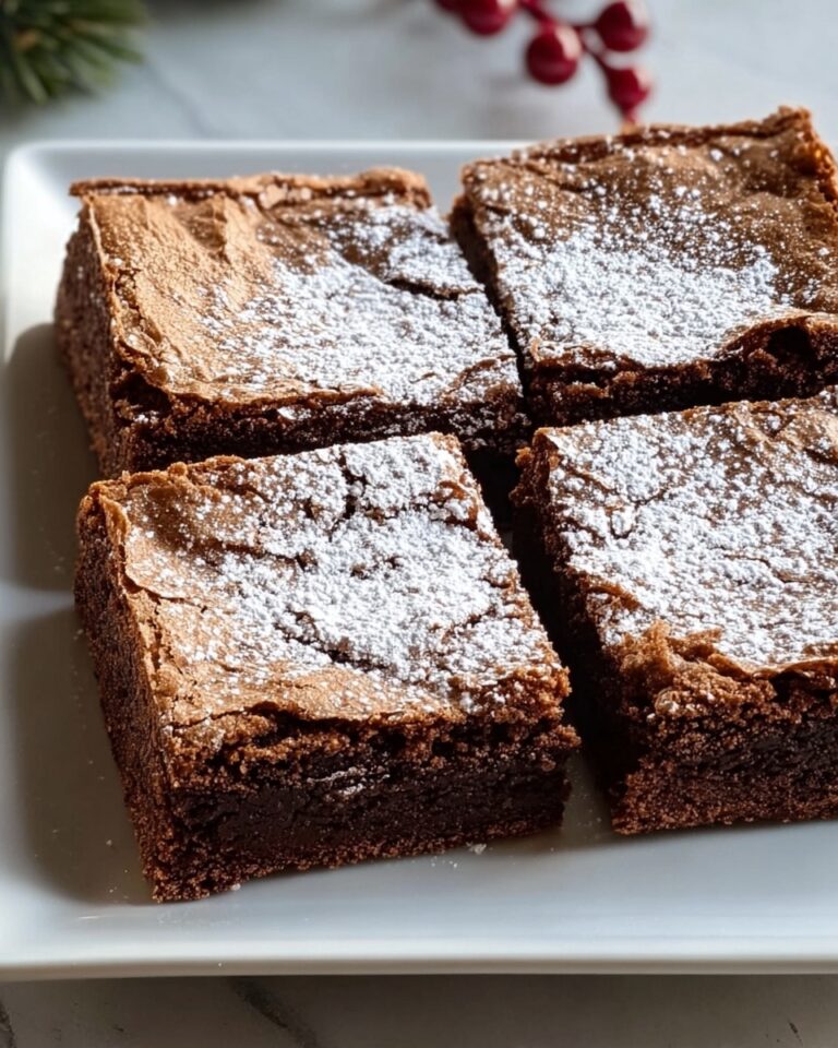 Gingerbread Brownies Recipe