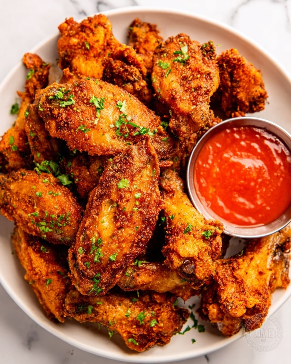 A large silver foil tray filled with many golden-brown chicken wings arranged in neat rows, each wing showing a glossy, sticky glaze with a slightly charred texture on top. The chicken wings have a mix of smooth and crispy skin with some dark caramelized spots, and the tray rests on a white marbled texture surface with a blurred kitchen background. photo taken with an iphone --ar 4:5 --v 7