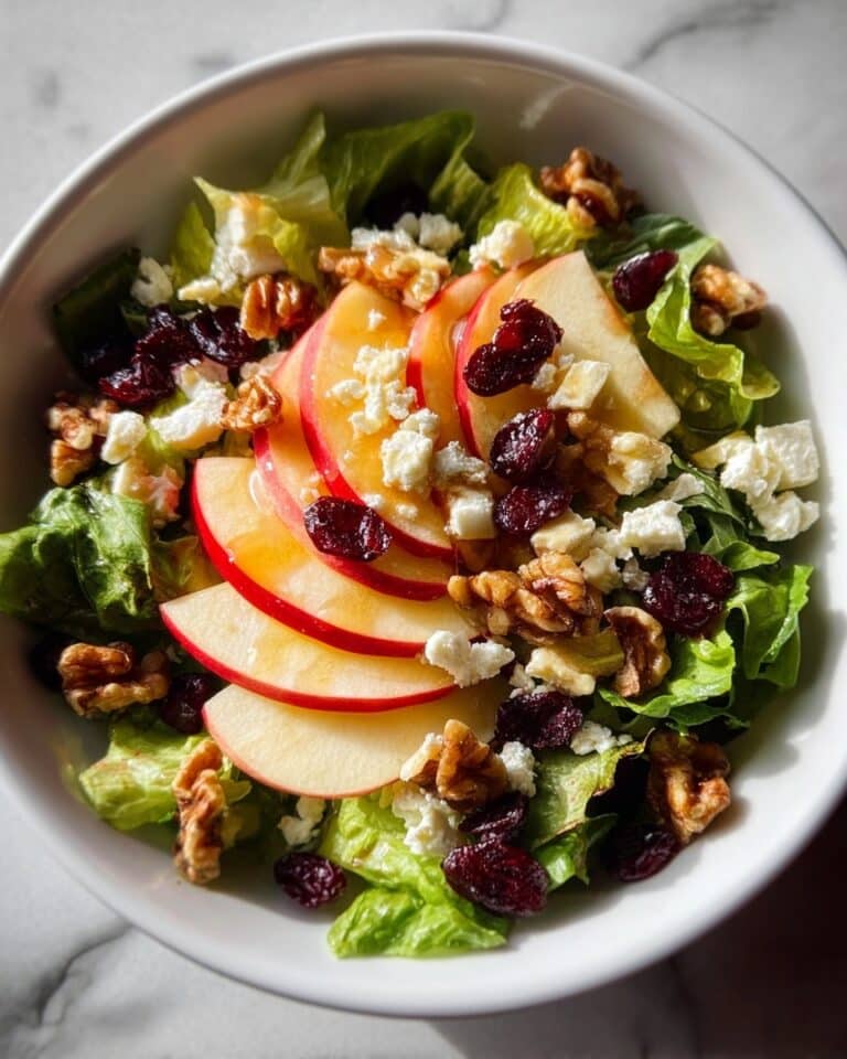 Honeycrisp Apple Feta Salad Recipe