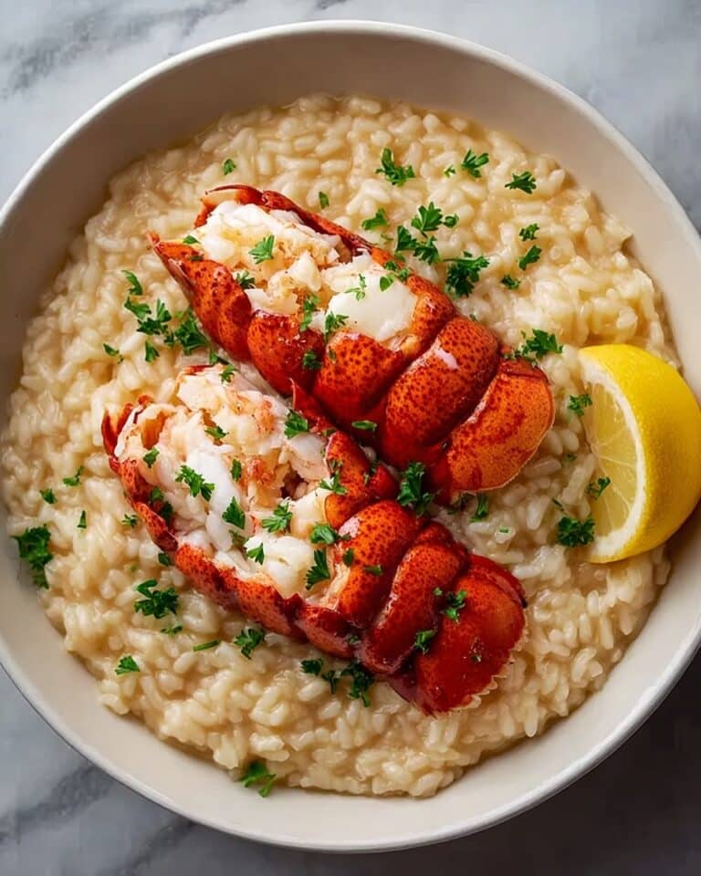 Lemon Butter Lobster Risotto Recipe