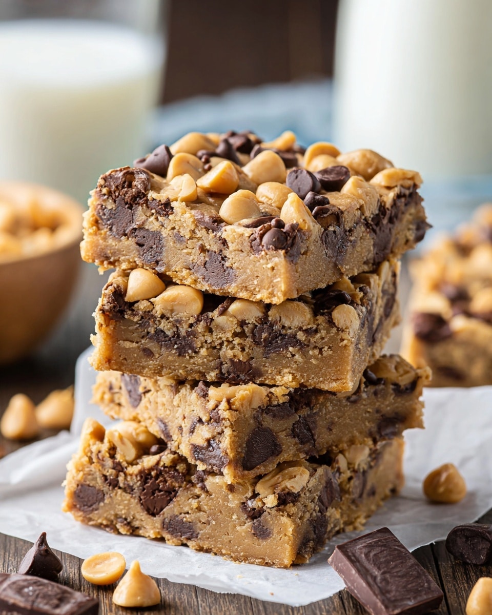 The image shows nine oatmeal squares with chocolate chips scattered on top, arranged on white parchment paper over a white marbled surface. Each square has a rough, bumpy texture from the oats, with a light brown color mixed with darker brown chocolate chips. The squares are evenly cut and placed close to each other, some with small cracks and crumbs around them. photo taken with an iphone --ar 4:5 --v 7