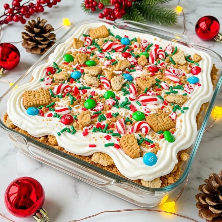 Christmas Cookie Lasagna Recipe