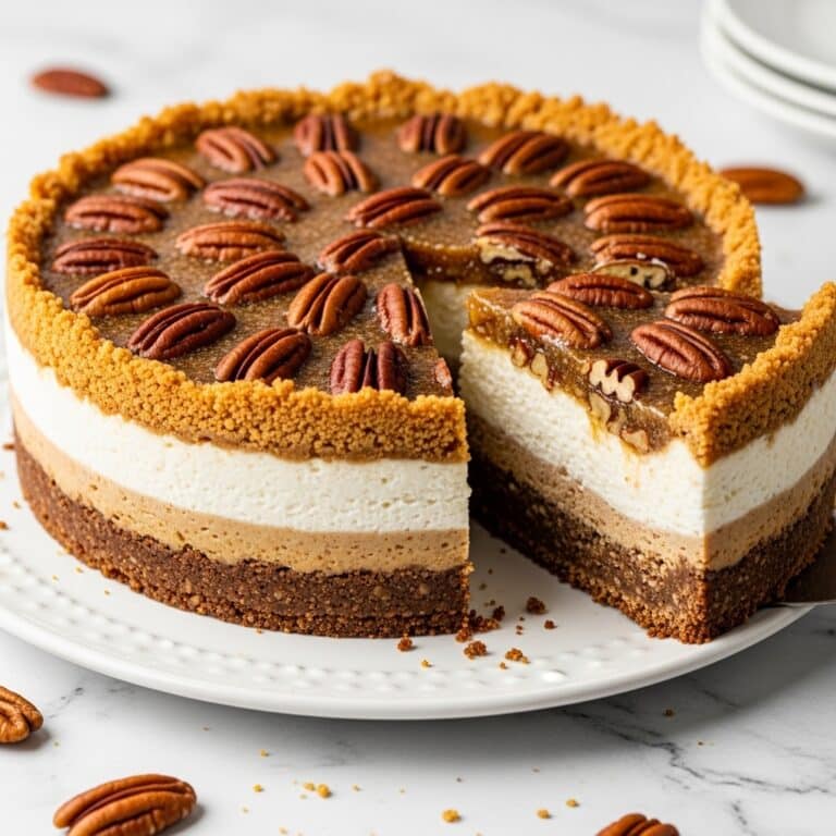 Decadent Pecan Cheesecake Pie Recipe