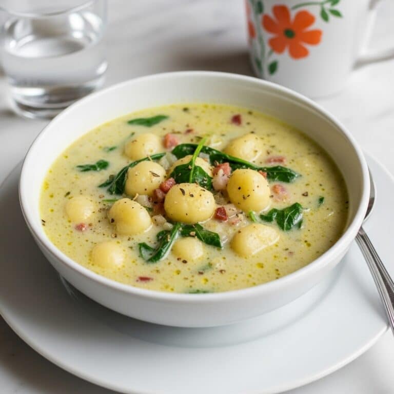 Olive Garden Chicken Gnocchi Soup Recipe