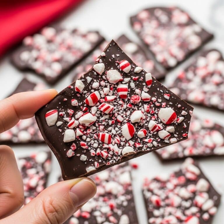 Dark Chocolate Peppermint Bark Recipe