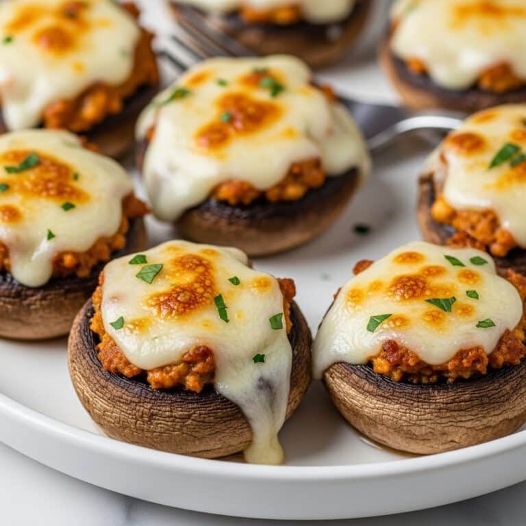 Longhorn Stuffed Mushrooms Recipe