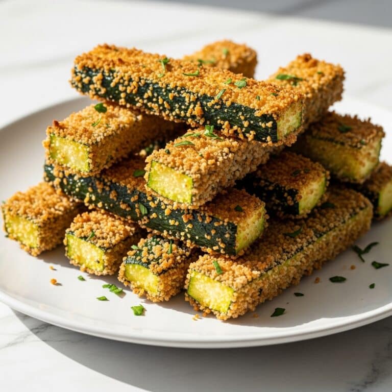 Parmesan Zucchini Fries Snack Recipe