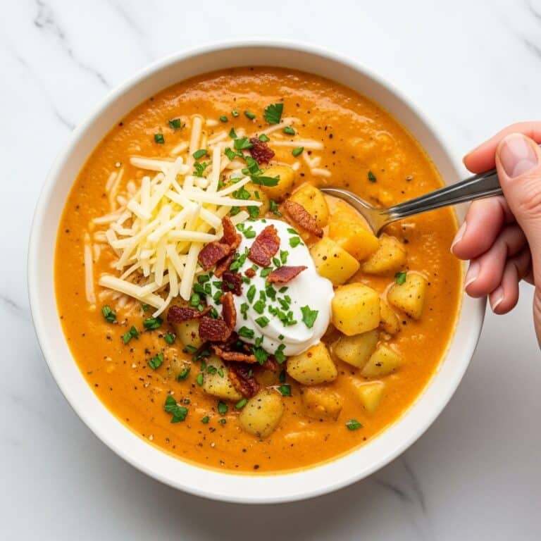 Hearty Keto Chicken and Cauliflower Soup Recipe