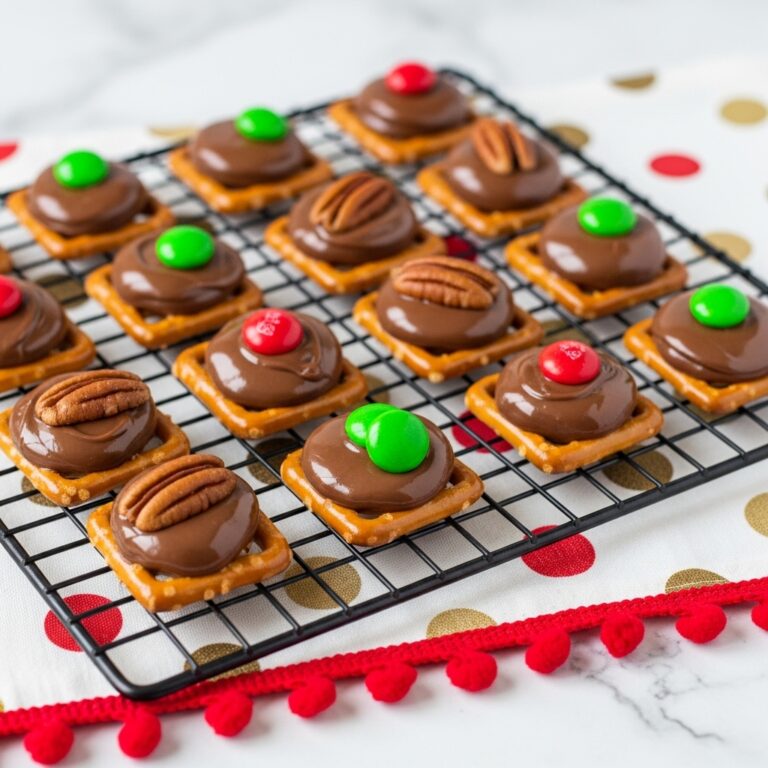 Easy Rolo Pretzel Bites Recipe