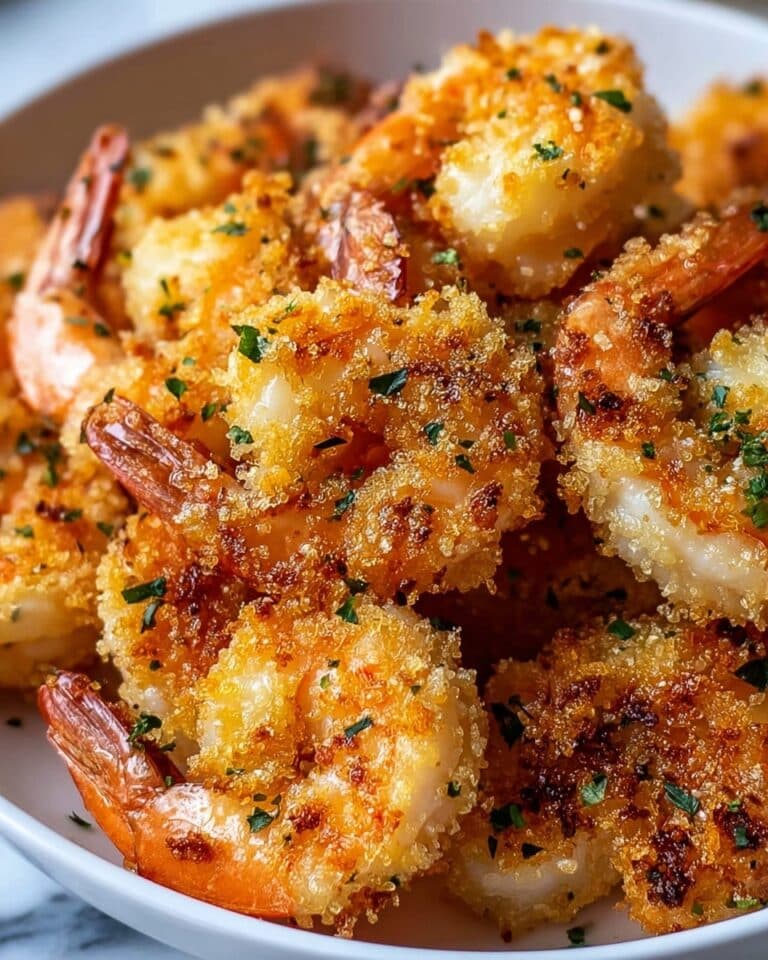 Air Fryer Garlic Parmesan Shrimp Recipe