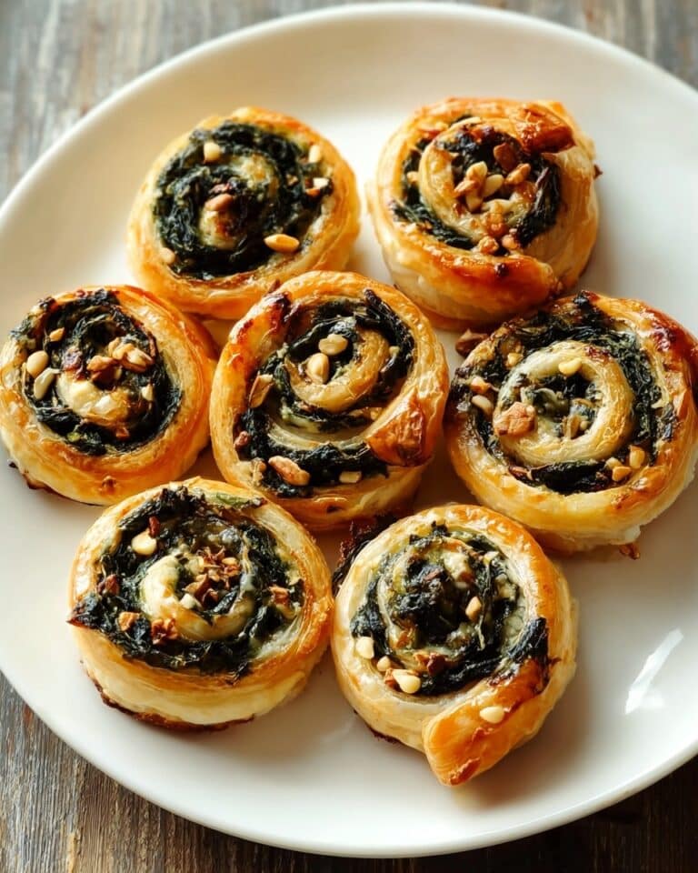 Spinach and Cheese Pinwheels Recipe