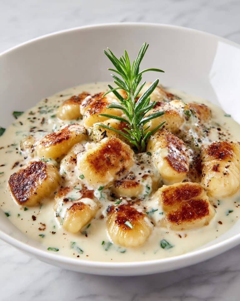 Millionaire Gnocchi with Creamy Sauce Recipe