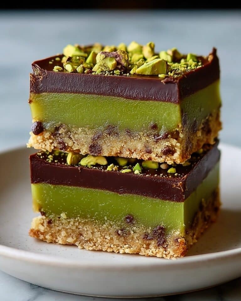 Luscious Brown Butter Pistachio Chocolate Chip Cookie Bars Recipe