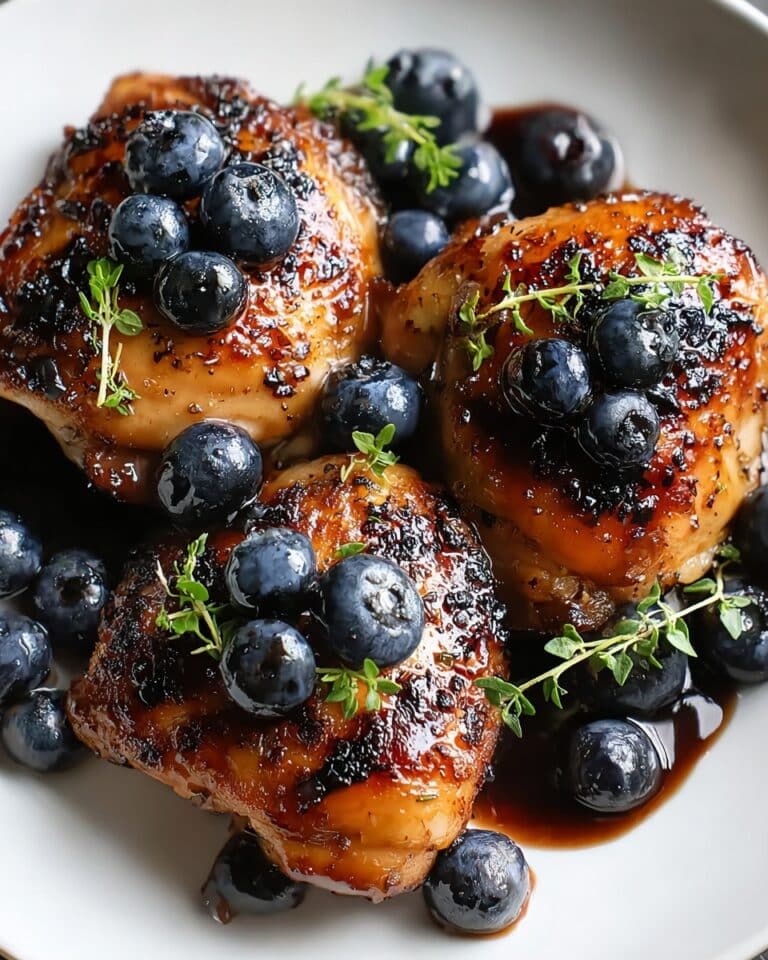 Blueberry Thyme Chicken Recipe