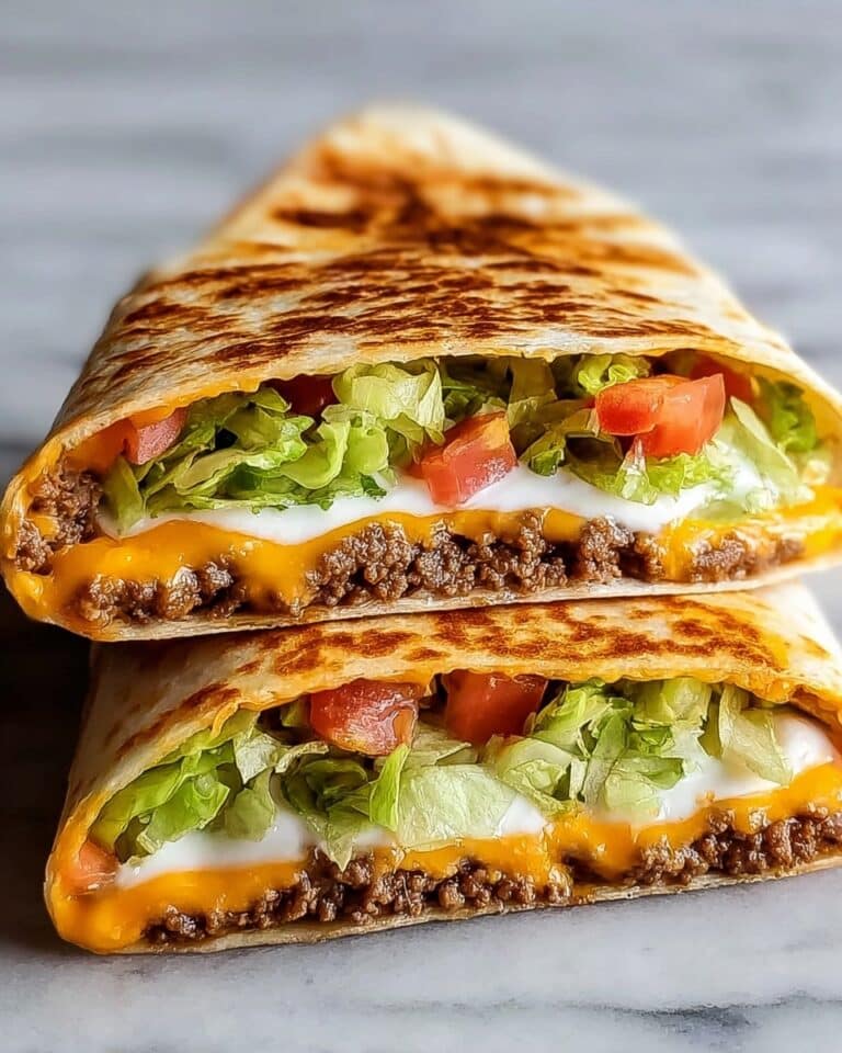 Cheesy Keto Crunchwraps Recipe