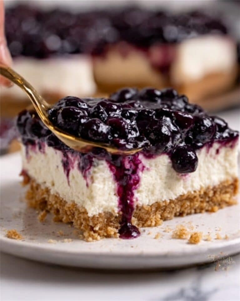 Blueberry Cream Cheese Crumb Cake Recipe