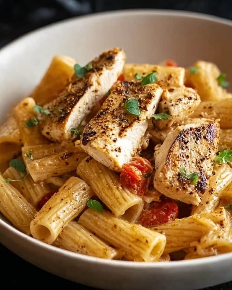 Honey Pepper Chicken Panini Pasta Recipe