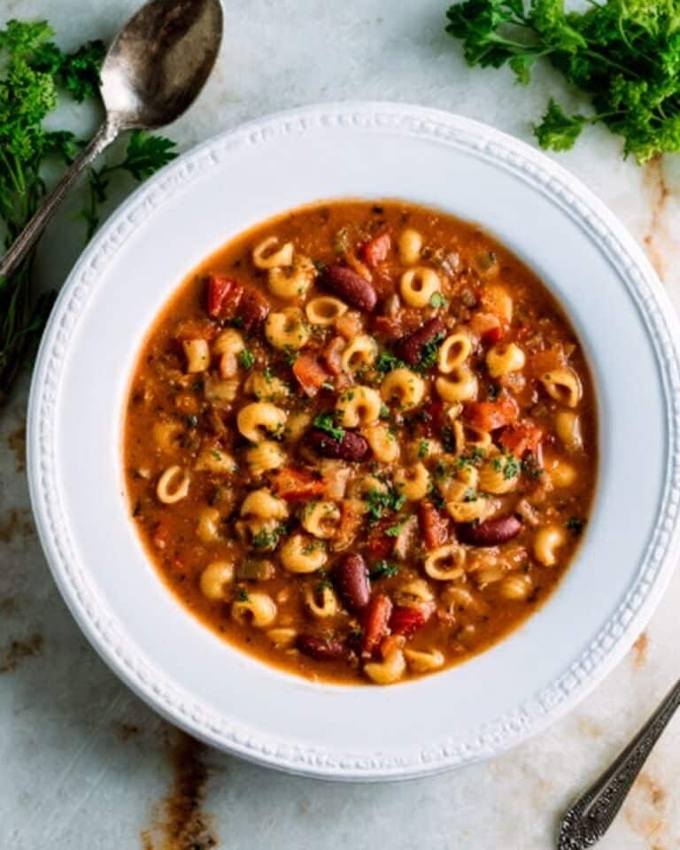 Pasta e Fagioli Soup Recipe