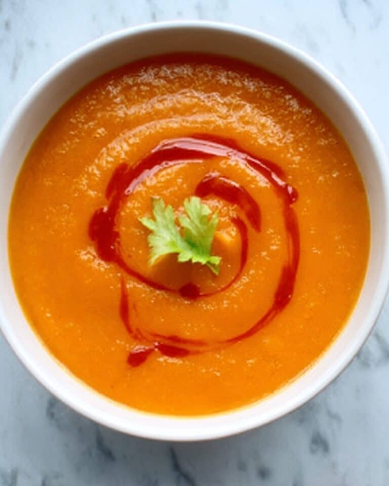 Spiced Carrot and Apple Soup Recipe