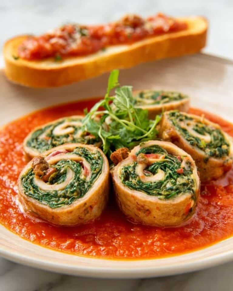 Chicken Spinach Rollatini Recipe